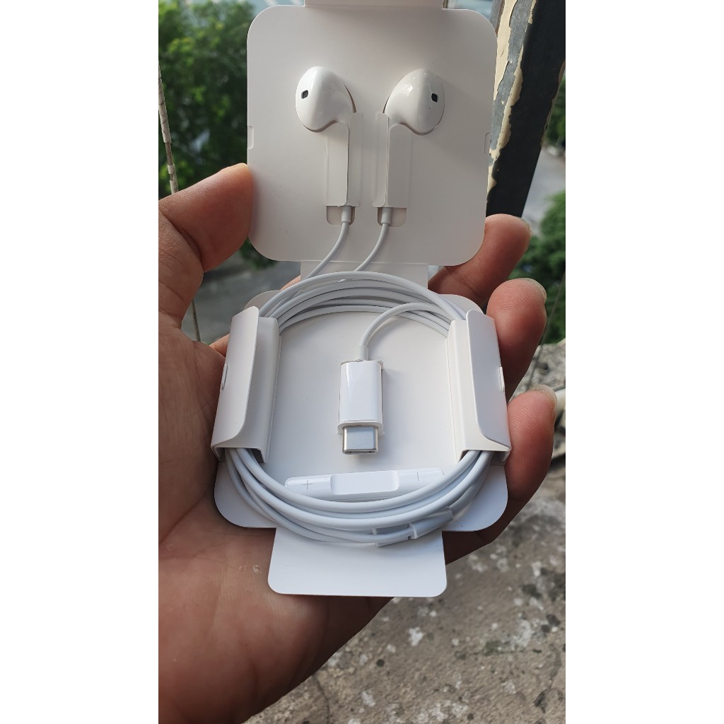 Tai Nghe chân Type C Cho IPhone 15/Macbook hàng Zin hãng bóc máy