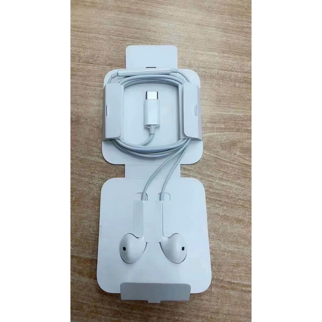 Tai Nghe chân Type C Cho IPhone 15/Macbook hàng Zin hãng bóc máy
