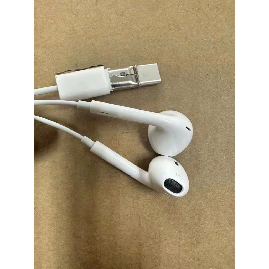 Tai Nghe chân Type C Cho IPhone 15/Macbook hàng Zin hãng bóc máy