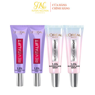 Mini 7.5ml serum Loreal siêu cấp ẩm trắng da giảm thâm nám trẻ hoá da