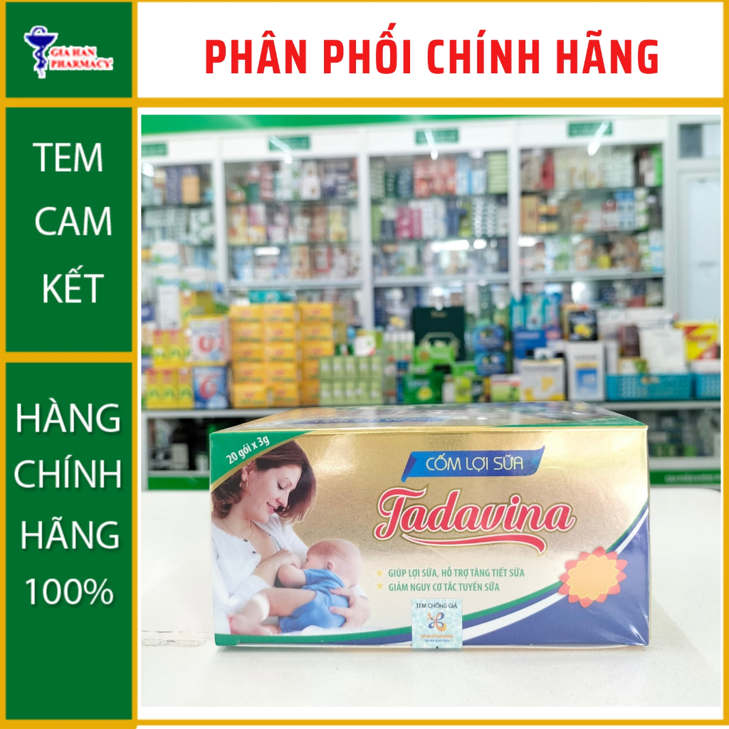 Cốm Lợi Sữa Tadavina giảm nguy cơ tắc tuyến sữa  - NT Gia Hân