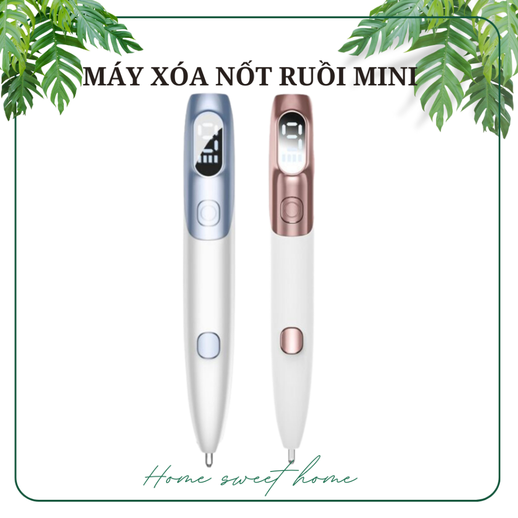 (HỎA TỐC HN) Máy xóa nốt ruồi mini, máy tẩy nốt ruồi, xóa tàn nhang Laser cầm tay 9 cấp độ