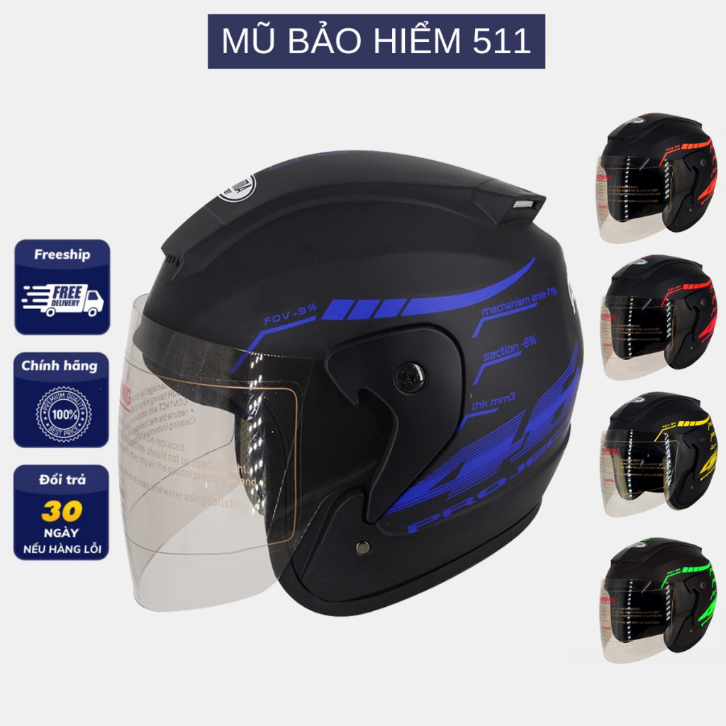 Nón Bảo Hiểm BOPA M035 Tem 46