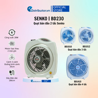 Quạt bàn đảo Senko cao cấp BD230/BD1010/BD1012 - Hàng chính hãng - Màu ngẫu nhiên