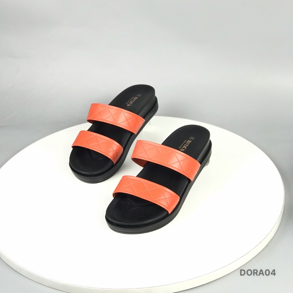 Dép lê nữ BITAS ❤️FREESHIP❤️ Dép lê 2 quai ngang đế nhẹ chống trượt DORA04