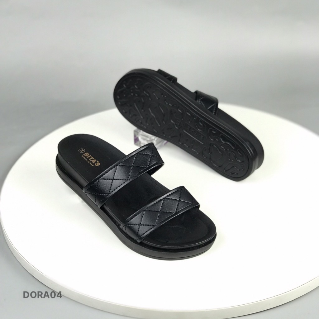 Dép lê nữ BITAS ❤️FREESHIP❤️ Dép lê 2 quai ngang đế nhẹ chống trượt DORA04