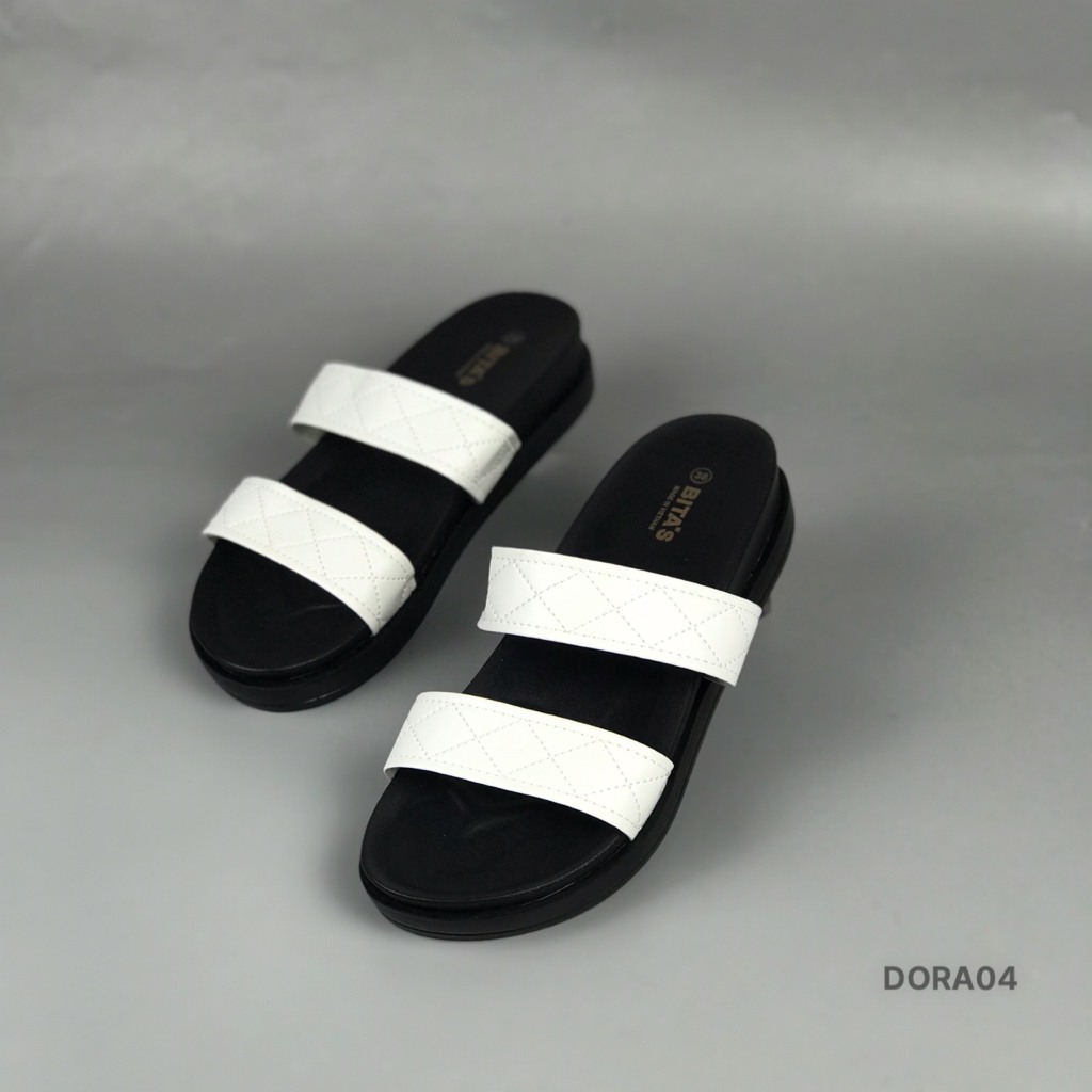 Dép lê nữ BITAS ❤️FREESHIP❤️ Dép lê 2 quai ngang đế nhẹ chống trượt DORA04