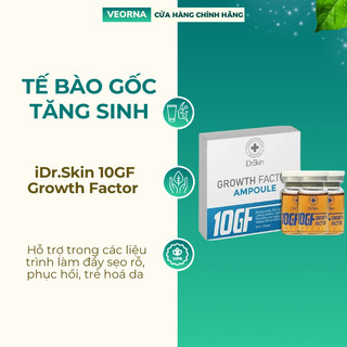 Tế bào gốc tăng sinh idr.skin 10gf growth factor ampoule - hộp 10 ống x 8ml