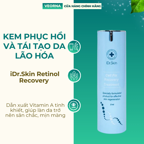 Kem Tái Tạo Và Phục Hồi Da iDr.Skin Cell Fix Recovery Treament