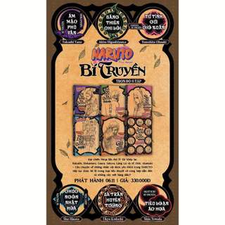 Truyện tranh - Naruto Tiểu Thuyết Boxset Trọn Bộ 6 Cuốn - Kim Đồng