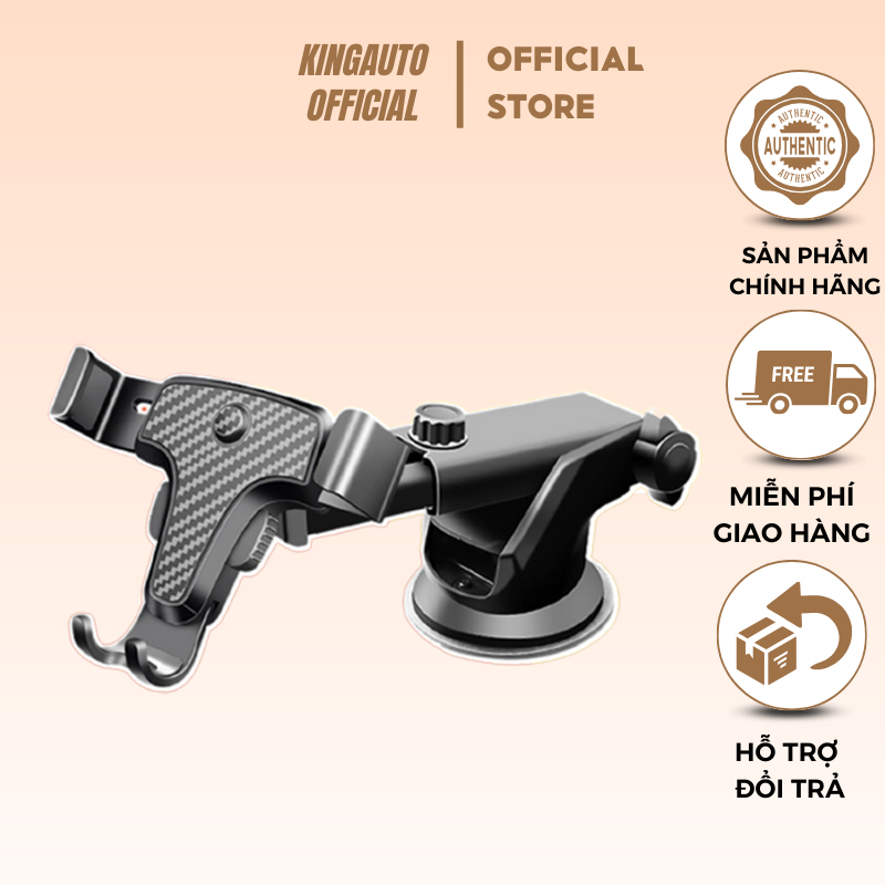Giá đỡ điện thoại trên ô tô gắn taplo cửa gió điều hòa cửa kính cao cấp