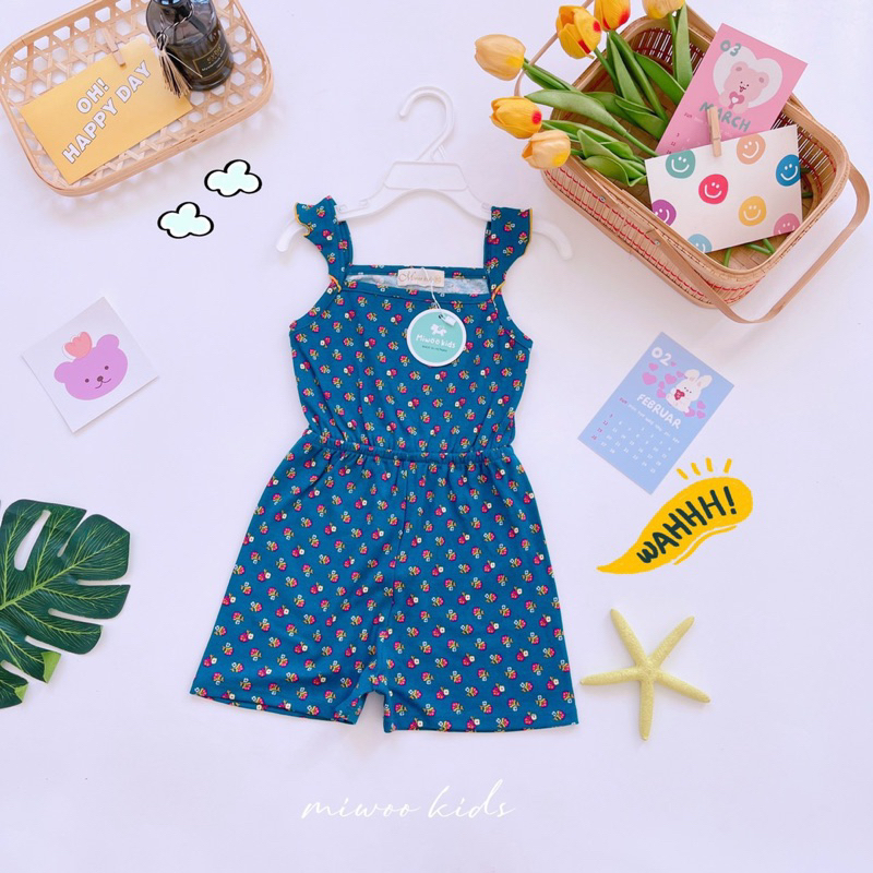 Bộ Jumpsuit ngắn cho bé