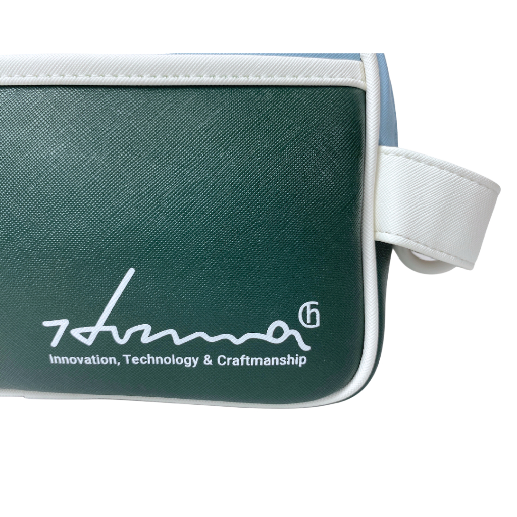Túi Golf Da Cầm Tay Phối Màu Hoạ Tiết - Pouch Bag
