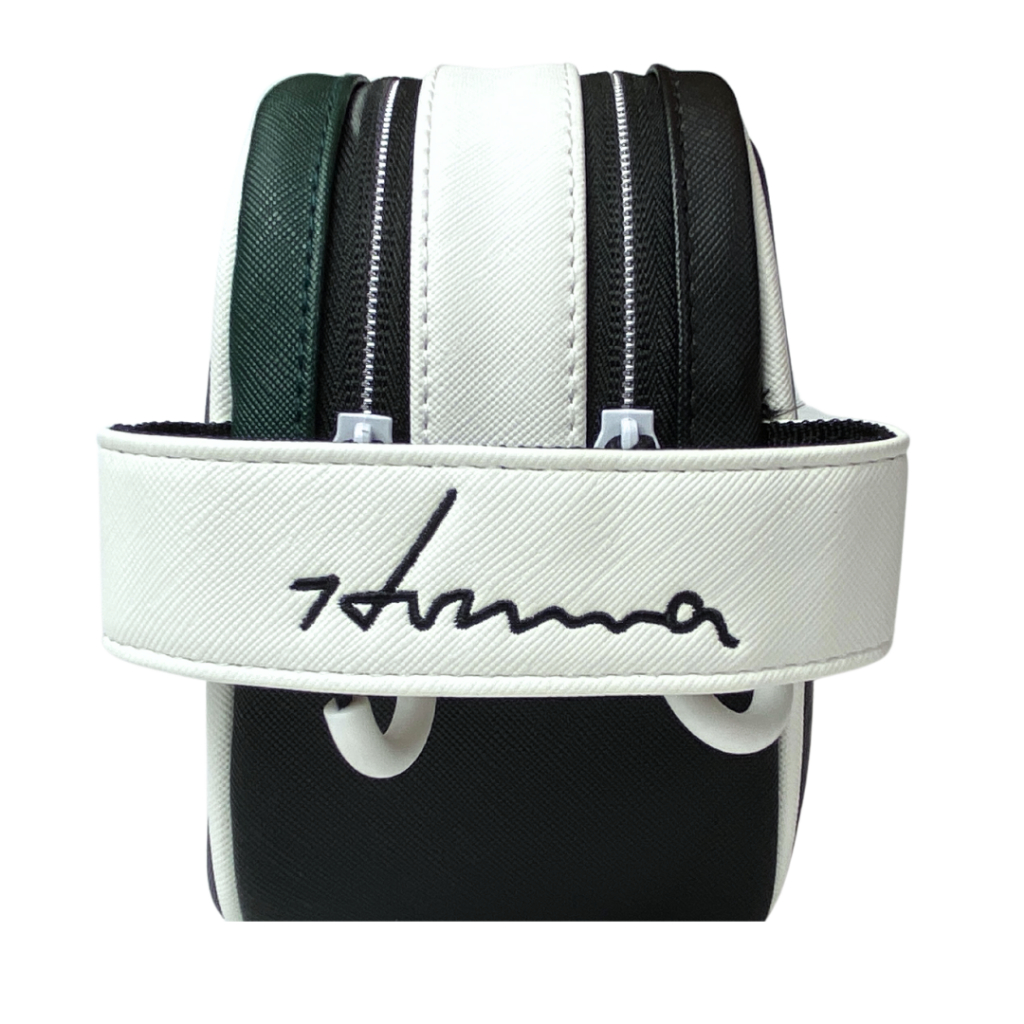 Túi Golf Da Cầm Tay Phối Màu Hoạ Tiết - Pouch Bag