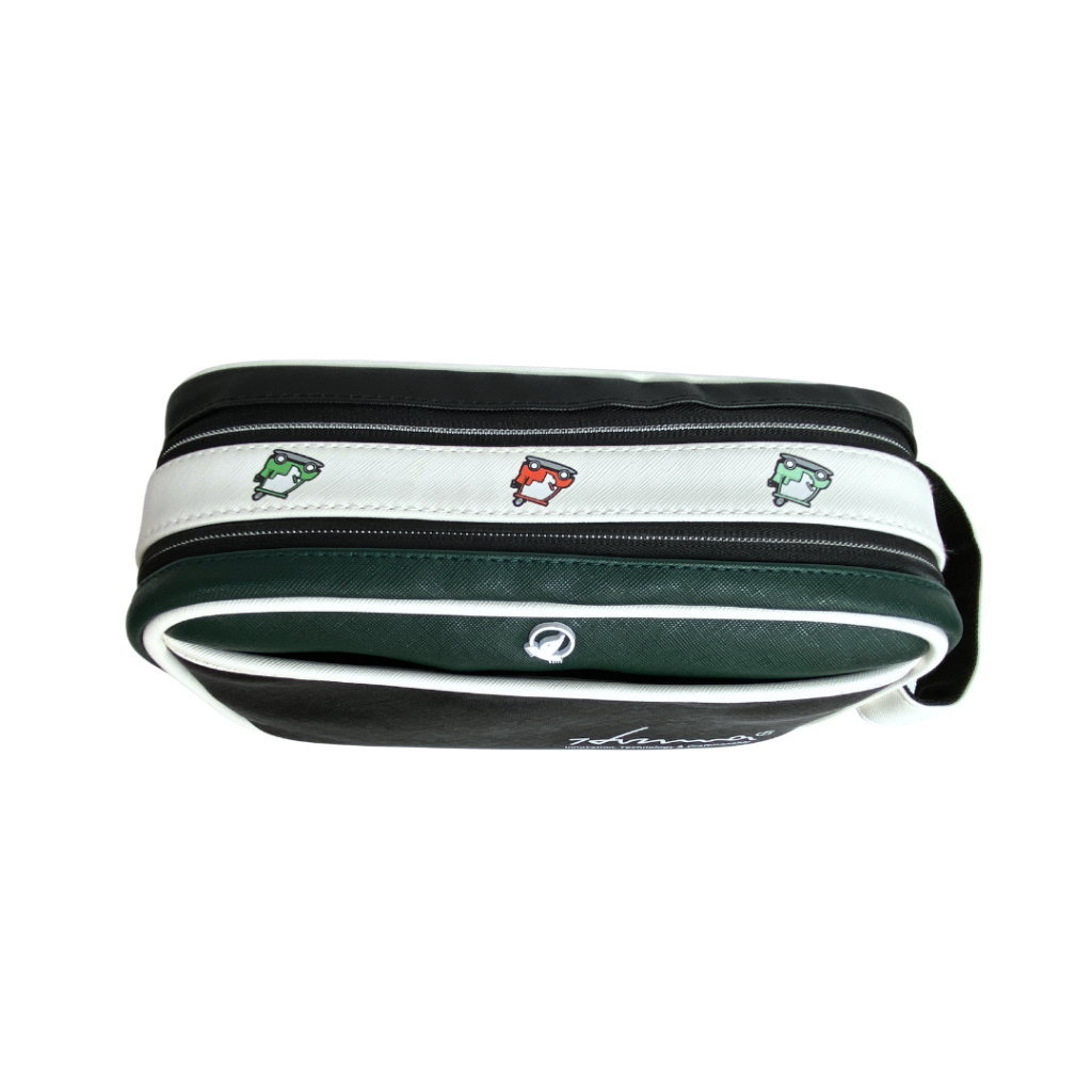 Túi Golf Da Cầm Tay Phối Màu Hoạ Tiết - Pouch Bag