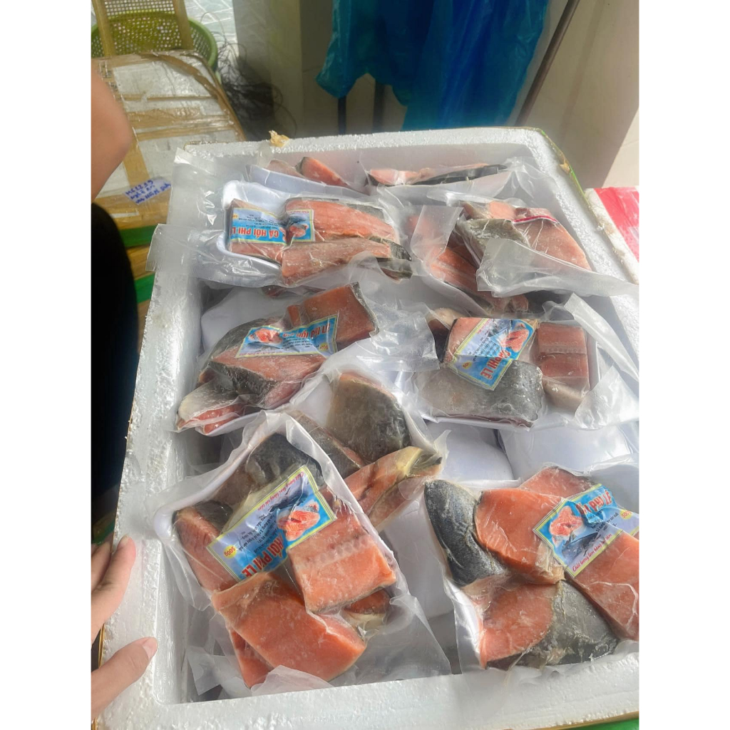 Vụn cá hồi nâu 1kg❤️Tmart-Thực phẩm sạch