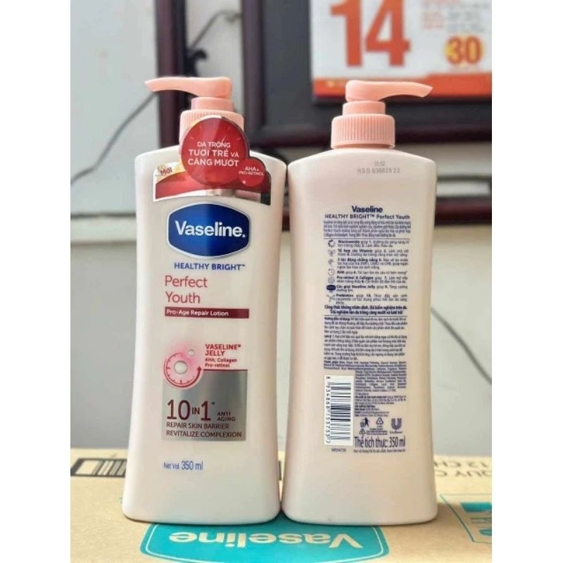 Dưỡng thể Vaseline 350ml
