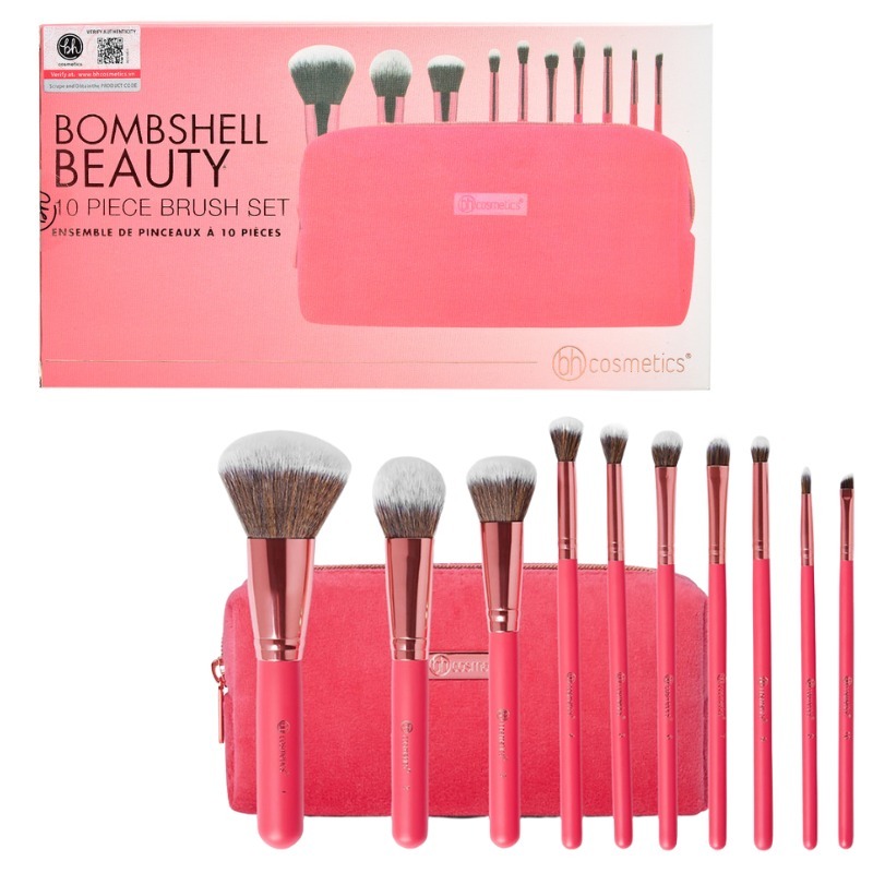 Cọ BH Cosmetics Bombshell Beauty 10 Piece Brush Set