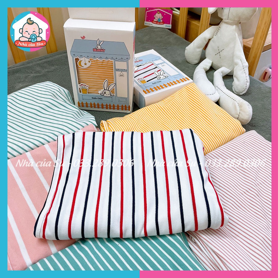 Quấn chũn Bunny co dãn 4 chiều giúp bé ngủ ngon, Khăn cuốn nhộng bé sơ sinh cao cấp Nhà của Su