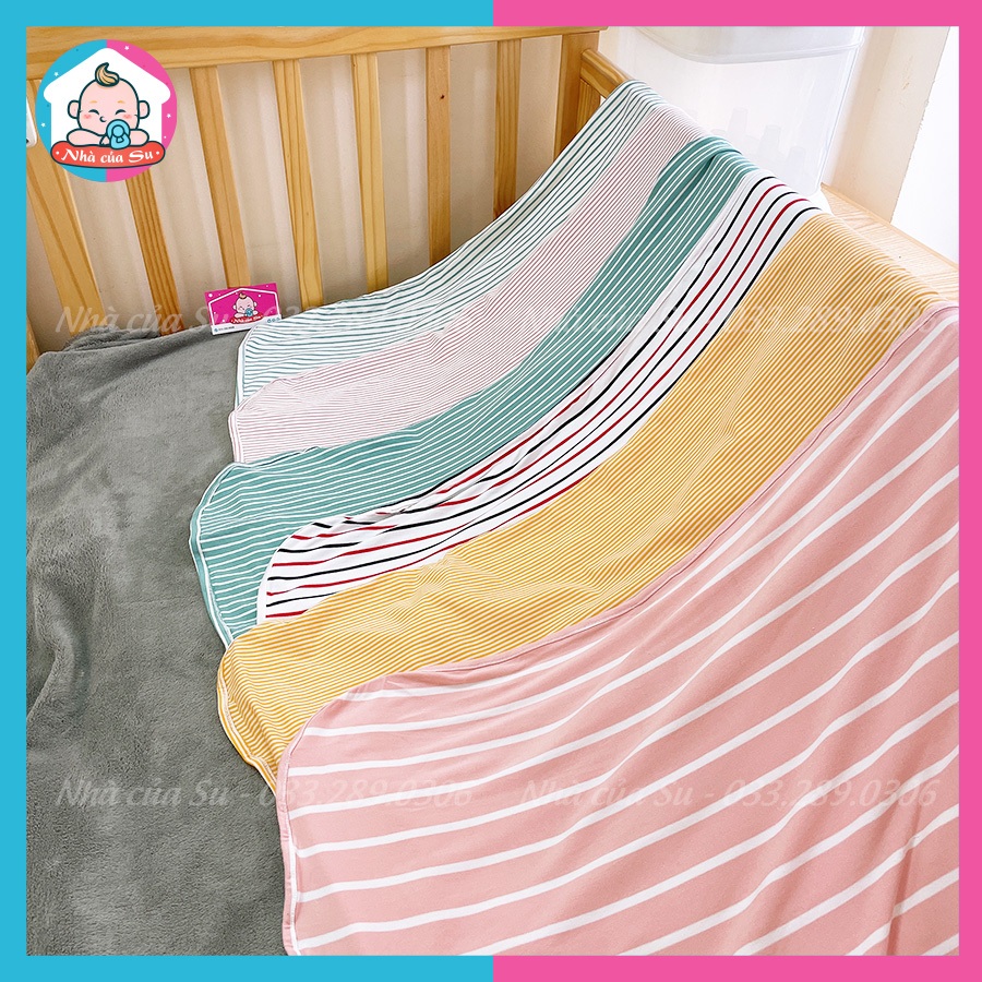 Quấn chũn Bunny co dãn 4 chiều giúp bé ngủ ngon, Khăn cuốn nhộng bé sơ sinh cao cấp Nhà của Su