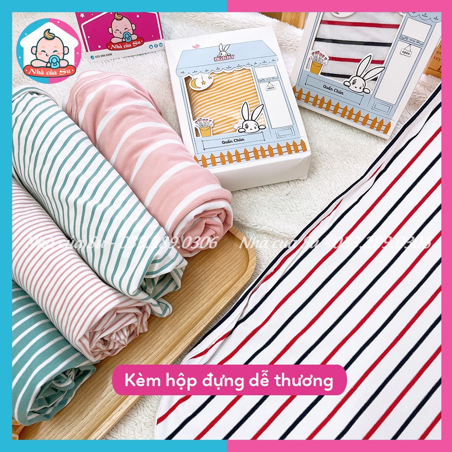 Quấn chũn Bunny co dãn 4 chiều giúp bé ngủ ngon, Khăn cuốn nhộng bé sơ sinh cao cấp Nhà của Su