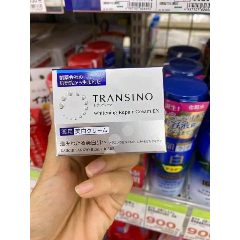 Kem dưỡng đêm, trắng da, mờ nám Transino 35g Nhật Bản