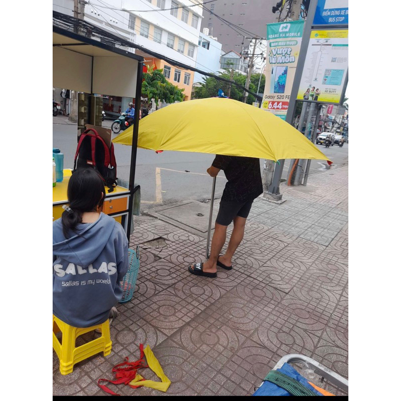 DÙ LỚN 3m/2m7 dù che bán hàng ngoài trời KHÔNG CHÂN ĐẾ