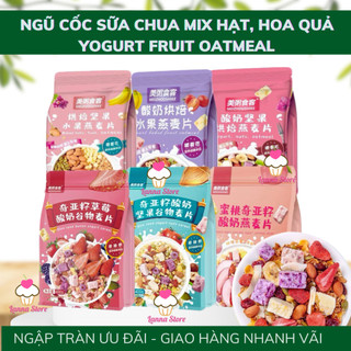 [20 Loại] Ngũ cốc sữa chua mix hạt, hoa quả YOGURT FRUIT OATMEAL ngon tuyệt