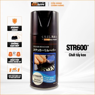 Sơn xịt samurai kurobushi - chất tẩy keo str600 chuyên dùng cho xe máy