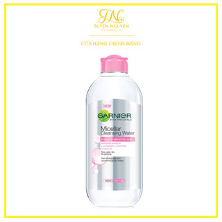 Nước làm sạch và tẩy trang cho da nhạy cảm Garnier