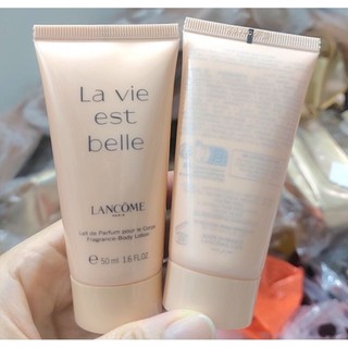 Sữa tắm dưỡng thể nước hoa Lancome La Vie Est Belle, Tresor Shower Gel 50ml