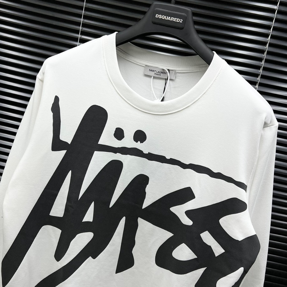 Áo Dài Tay Sweater Nam Nữ In Chữ STUZZY Sắc Nét, Chất Vải Nỉ Cao Cấp, Dày Dặn, Phong Cách Trẻ Trung, Năng Động