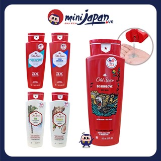 Sữa tắm lưu hương nước hoa old spice body wash 473/532ml hàng mỹ
