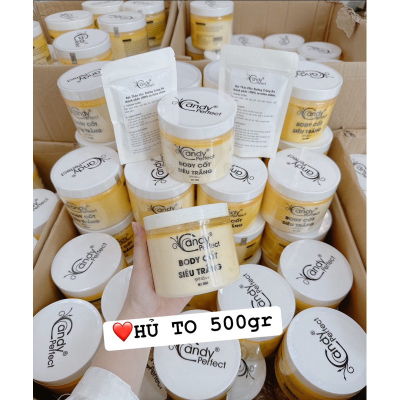 BODY CỐT dưỡng trắng - 500gr