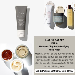 Mặt nạ đất sét Fresh Umbrian Clay Purifying Mask