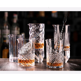 Cốc mixing glass cho bartender, dụng cụ riêng cho pha chế rượu
