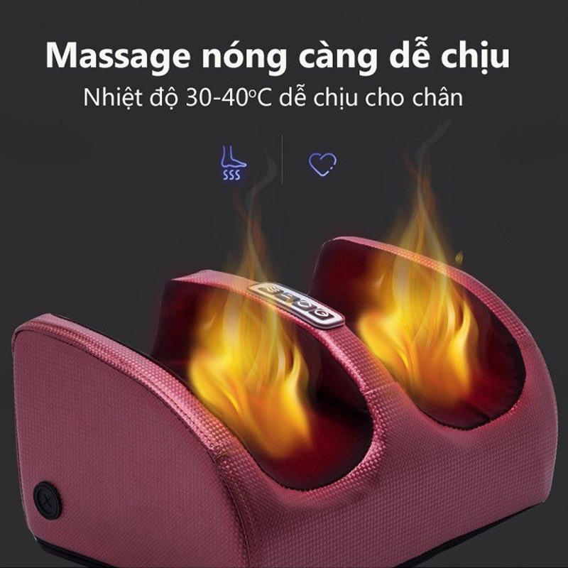 Máy massage chân tự động, máy massage huyệt đạo bàn chân giúp chân thư giản thoải mãi, chống mỏi mệt - AMONOBEAUTY