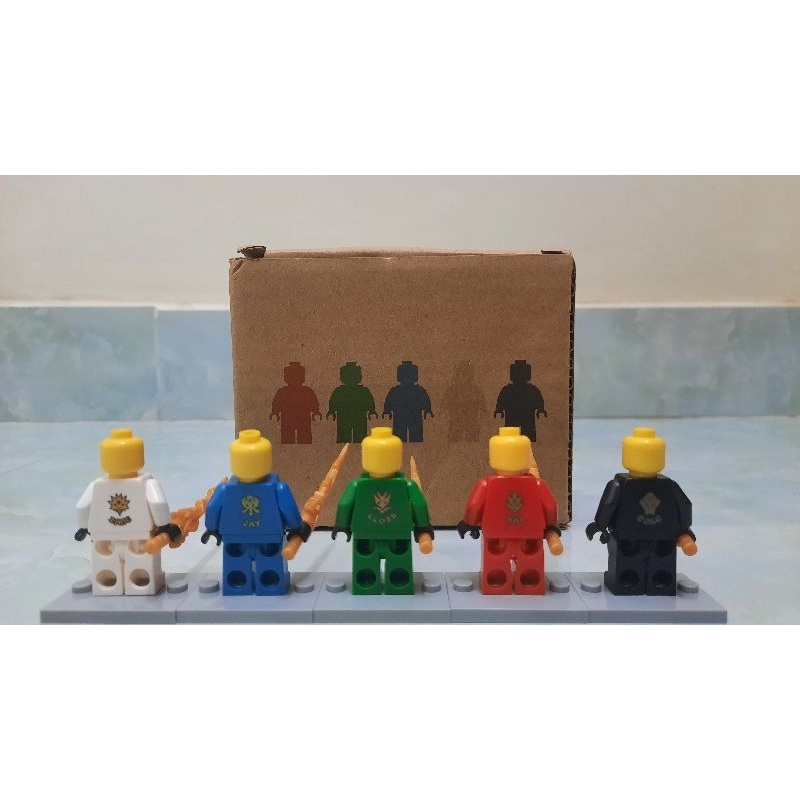 Non-lego ninjago combo 5 nhân vật Dx