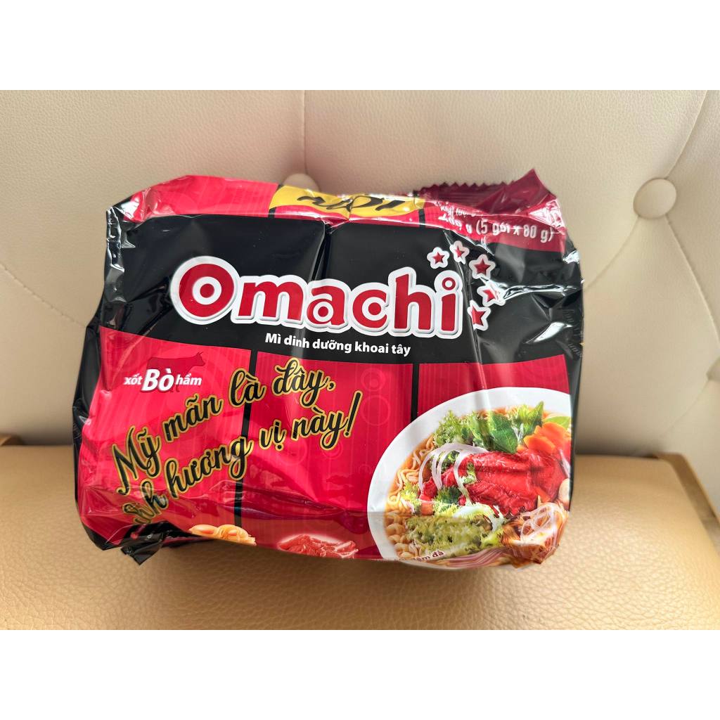 Set 5 gói mỳ omachi