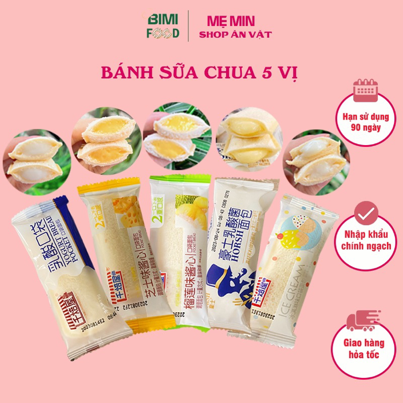 [Hcm] Bánh sữa chua Đài Loan horsh phô mai cam chanh sầu riêng