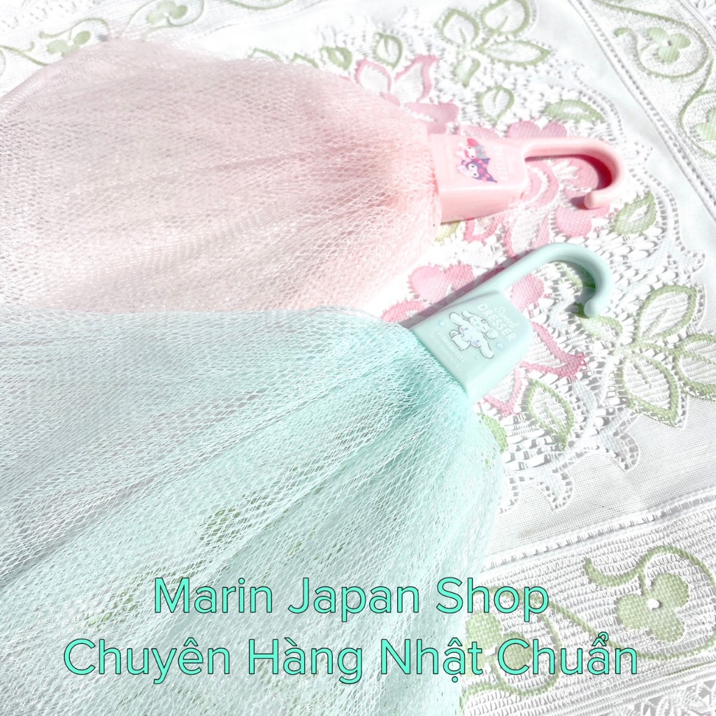 Lưới Tạo Bọt Sữa Rửa Mặt, Sữa Tắm Cute My Melody Kuromi Nhật Bản