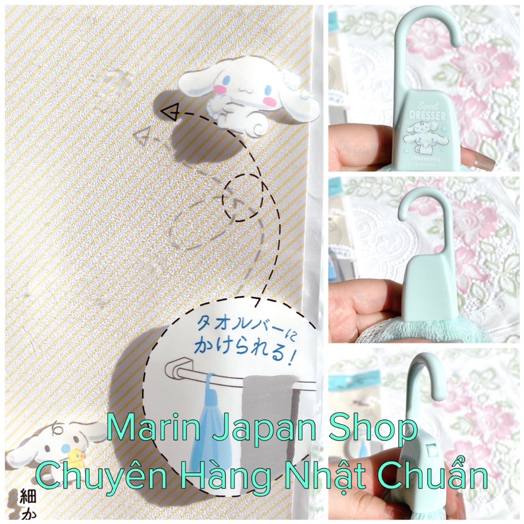 Lưới Tạo Bọt Sữa Rửa Mặt, Sữa Tắm Cute My Melody Kuromi Nhật Bản