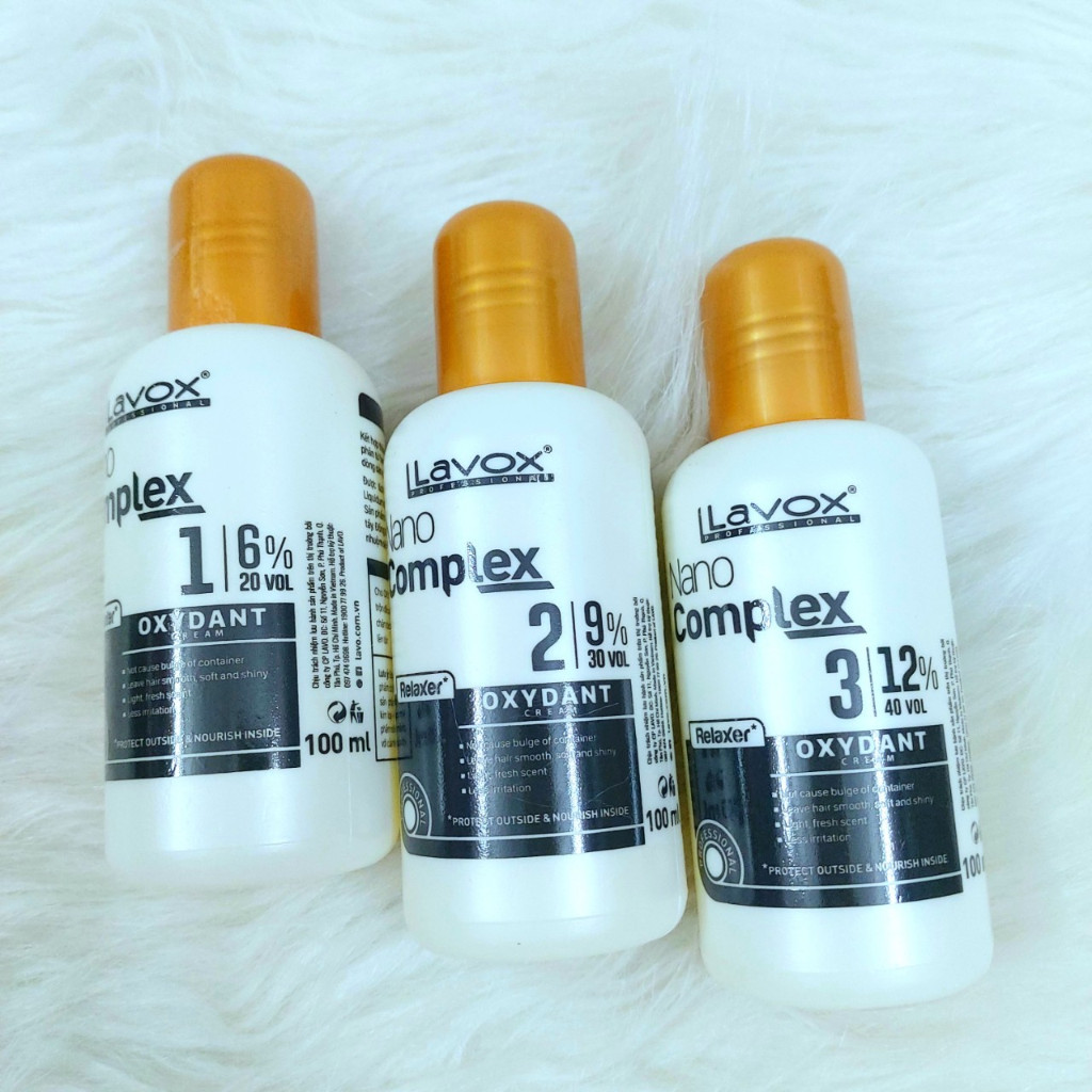 Oxy Nhí Trợ Nhuộm Siêu Dưỡng Lavox Nano Complex 100ml