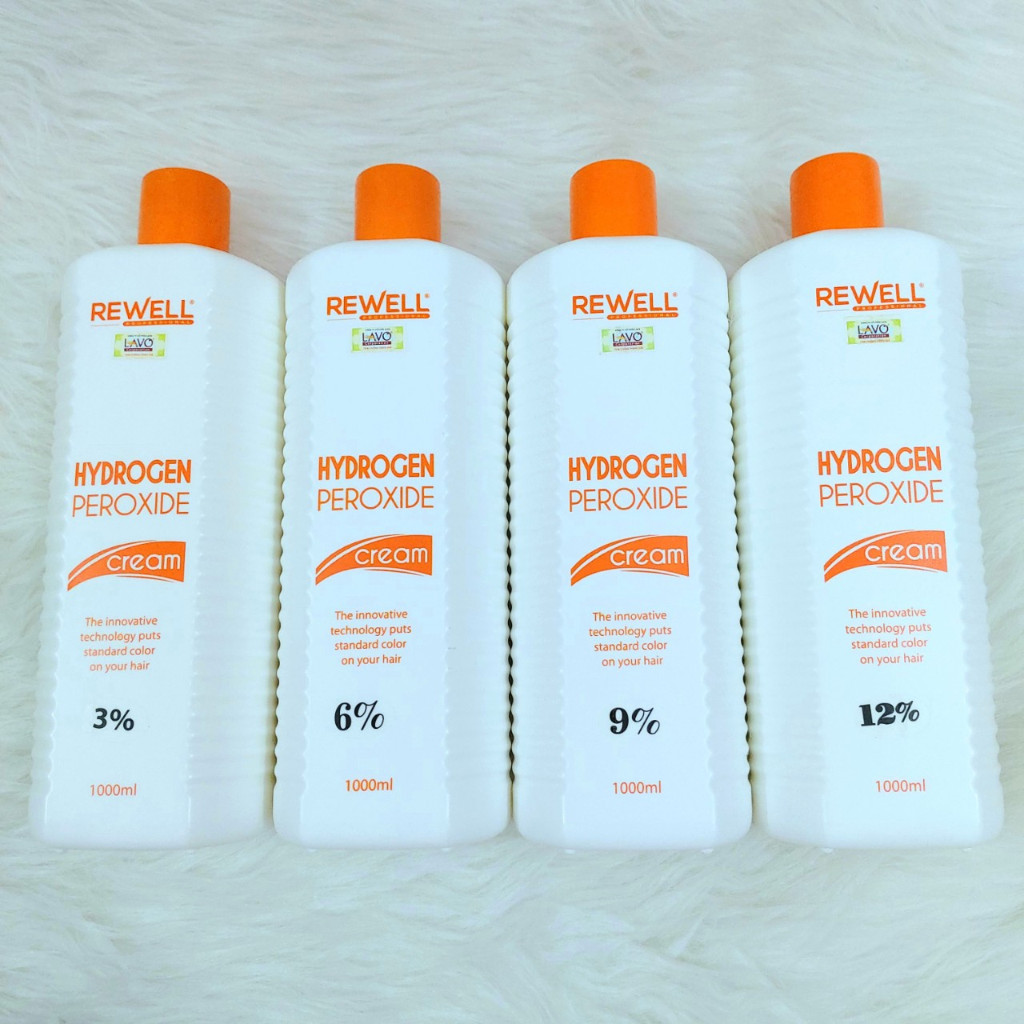 Oxy Trợ Nhuộm Rewell lớn 1000ml - Hỗ Trợ Nhuộm Tóc