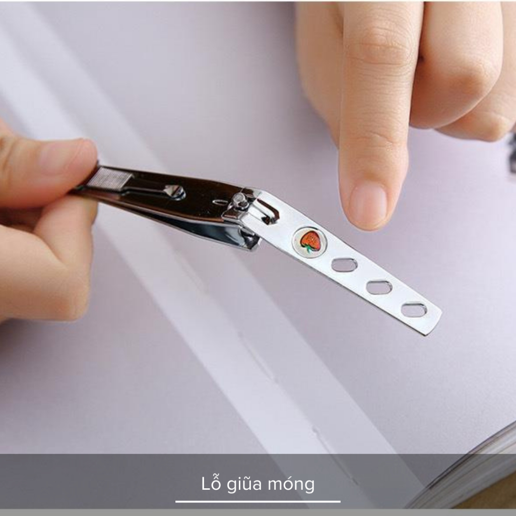 Bấm Móng Tay Bằng Thép Không Gỉ Đa Năng, Siêu Sắc Bén