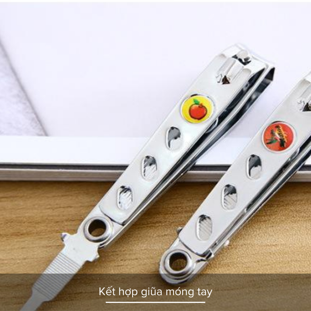 Bấm Móng Tay Bằng Thép Không Gỉ Đa Năng, Siêu Sắc Bén
