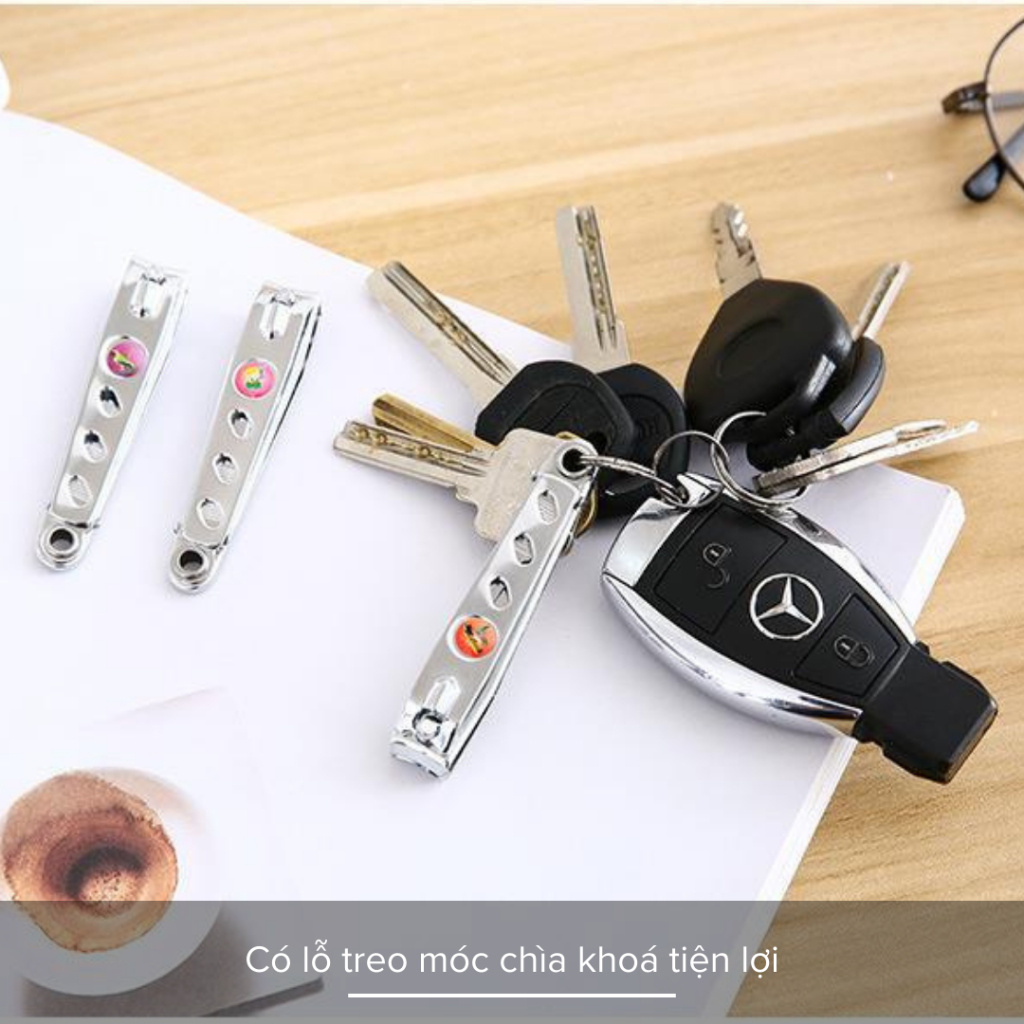 Bấm Móng Tay Bằng Thép Không Gỉ Đa Năng, Siêu Sắc Bén
