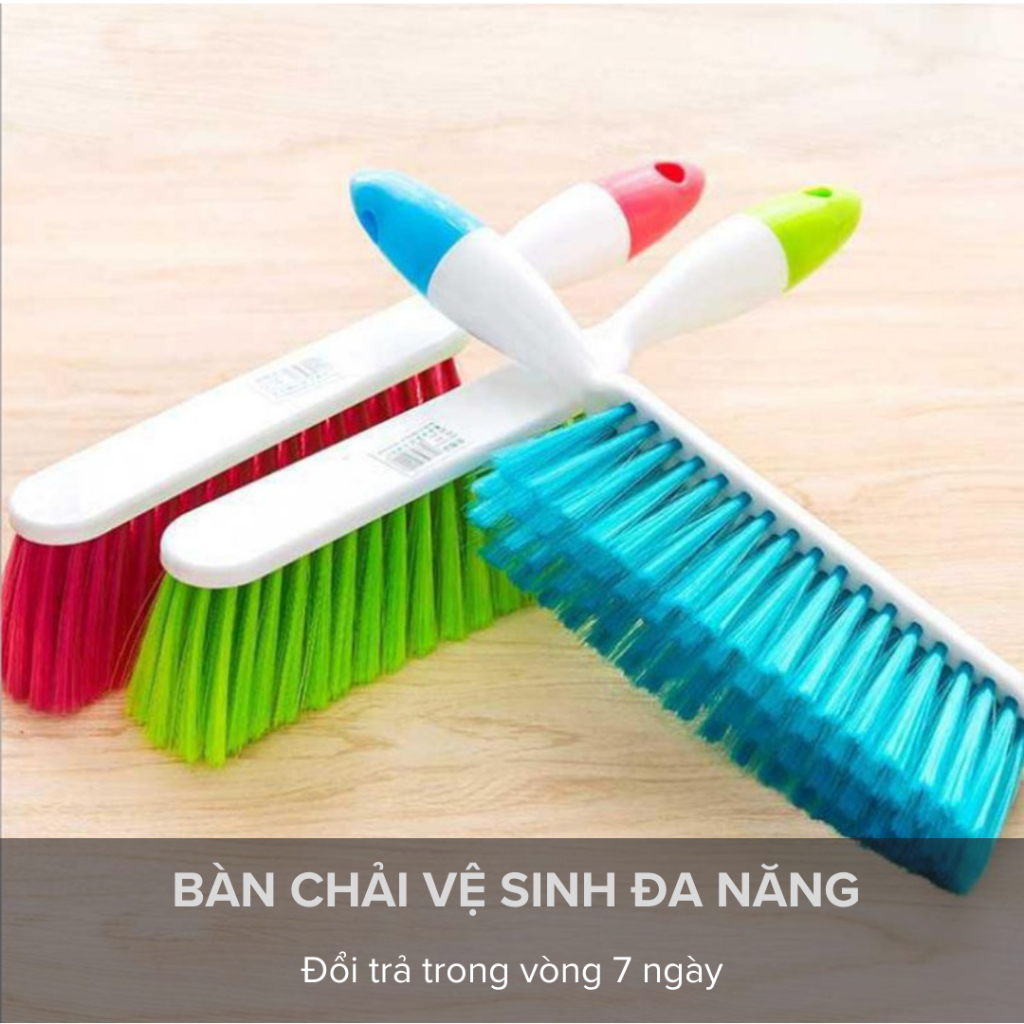 Bàn Chải Vệ Sinh Đa Năng Kiểu Dẹt, Làm Sạch Kẽ Hở