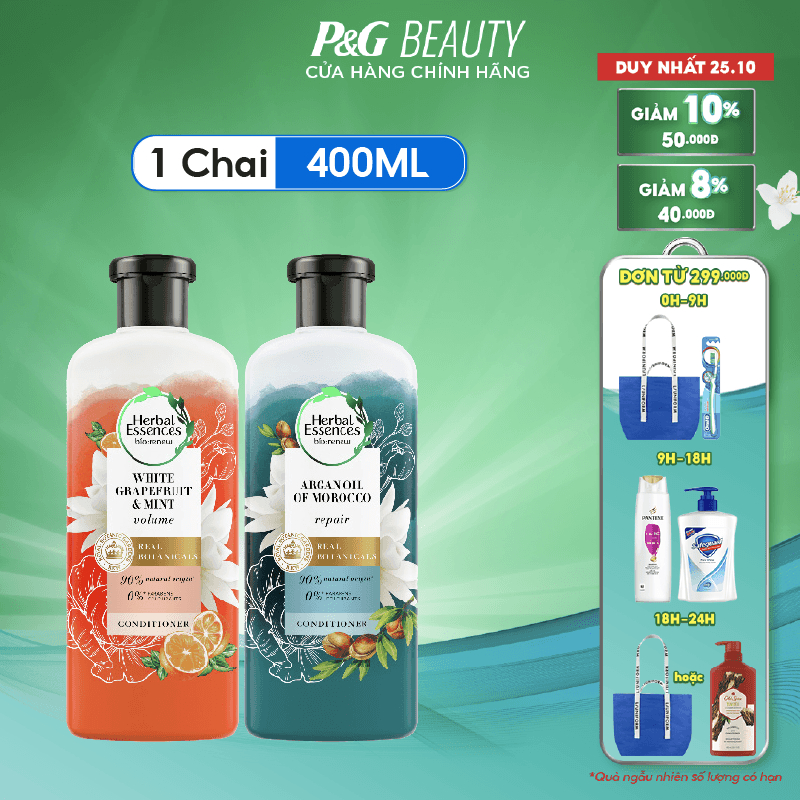 Dầu Xả Herbal Essences 400ml