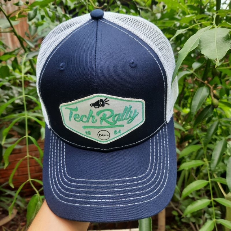 Mũ lưới DELL. TECH RALLY hàng đẹp nhiều màu/ Nón lưới màu xám, xanh hàng VNXK